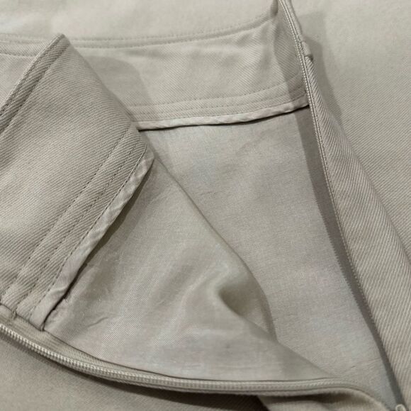 Talbots Tan Side Zip-up Dress Pant - Picture 6 of 6